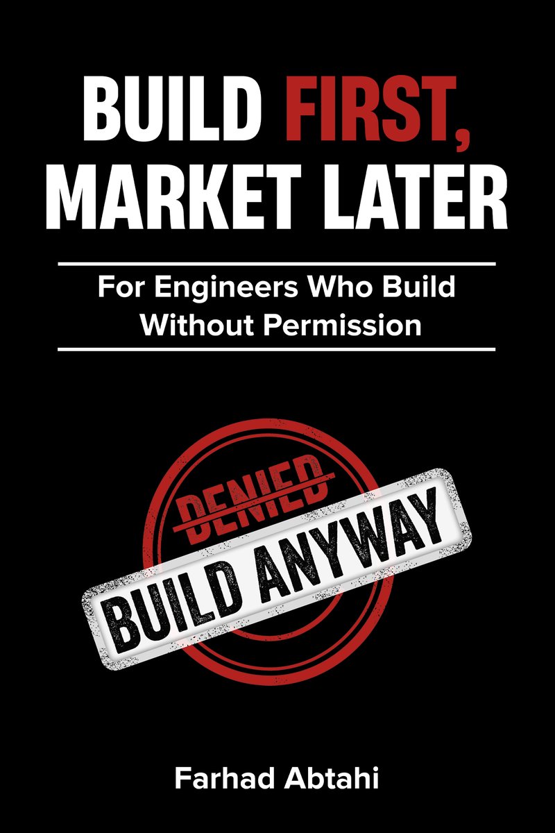 Build First, Market Later — book cover